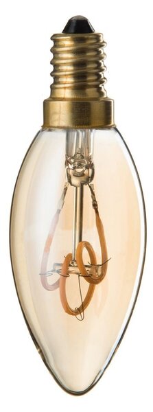 Jantárová dizajnová žiarovka Led Amber - 3,5*10 cm / E14 - J-Line by Jolipa