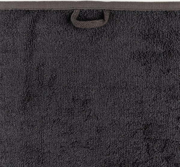 4Home Sada Bamboo Premium osuška a uterák tmavosivá, 70 x 140 cm, 50 x 100 cm
