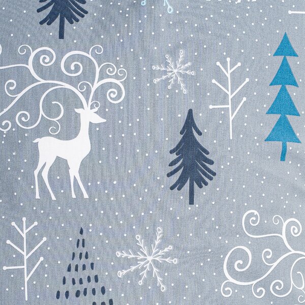 4Home Bavlnené obliečky Elegant deer grey, 140 x 200 cm, 70 x 90 cm