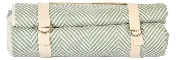Pikniková deka Tubney Herringbone Rosemary 150 × 180 cm