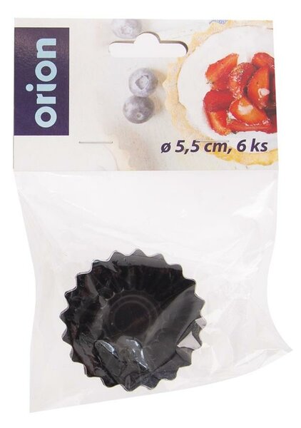 Orion Forma kov košíček TORTELETTES pr. 5,5 cm 6 ks