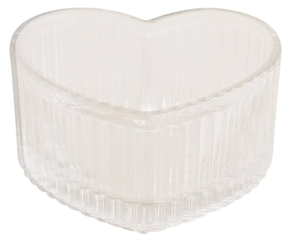 Sklenená miska Heart