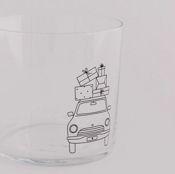 Pohár Christmas Car 350 ml
