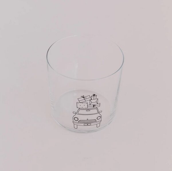 Pohár Christmas Car 350 ml