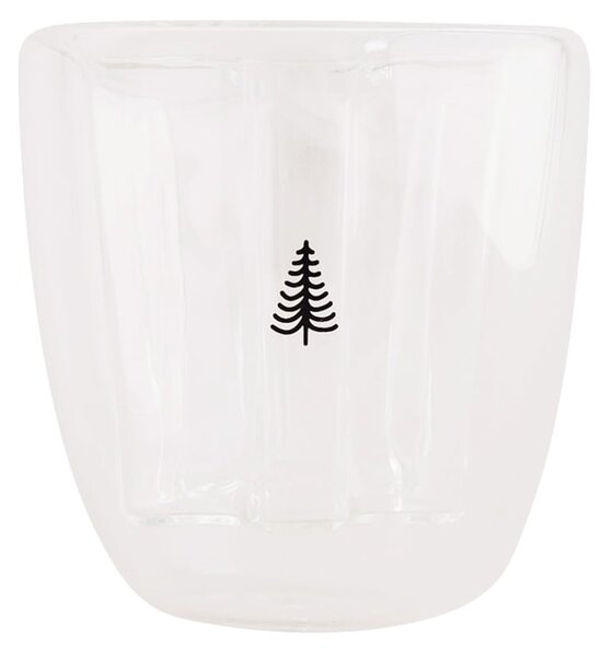 Dvojstenný pohár na čaj Fir Tree 200 ml