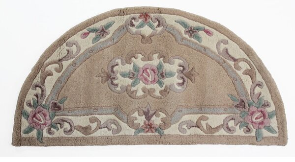 Béžový vlnený koberec Flair Rugs Aubusson, 67 × 127 cm