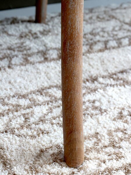 Prírodná drevená stolička s ratanovým výpletom Old French chair - 45*40*88 cm - Chic Antique