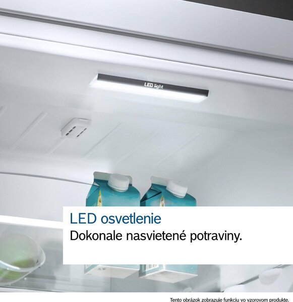 Bosch KIN86ADB0 + kupóny na daľší nákup - Chladnička kombinovaná zabudovateľná