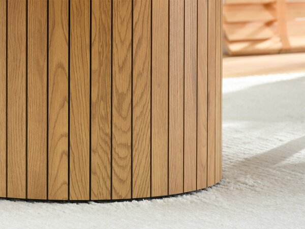 NovýNábytok.sk Konferenčný stolík Arvit 80 (dub). Akcia -10%. Vlastná spoľahlivá doprava až k Vám domov. 1111564