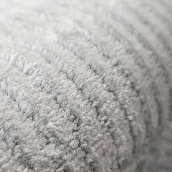 Angel Carpet, Kusový koberec Zafiro 25 Grey, 60x110, šedá, kancelária
