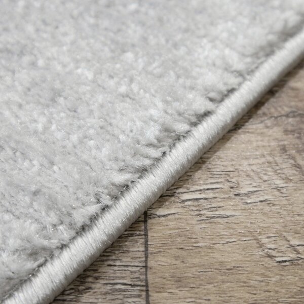 Angel Carpet, Kusový koberec Zafiro 25 Grey, 60x110, šedá, kancelária
