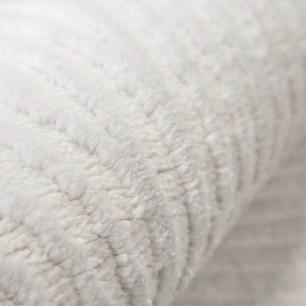 Angel Carpet, Kusový koberec Zafiro 25 Cream, 60x110, biela, kancelária