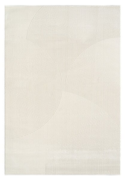 Angel Carpet, Kusový koberec Zafiro 25 Cream, 60x110, biela, kancelária