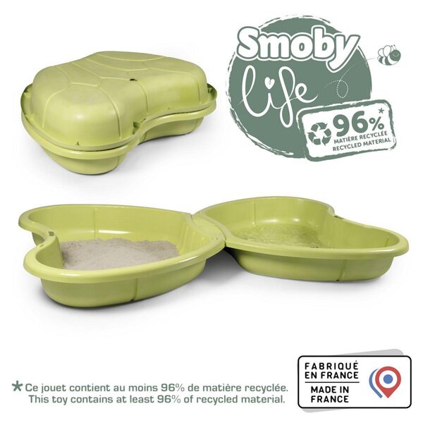 Smoby Pieskovisko Life Motýľ zelené SM 850213
