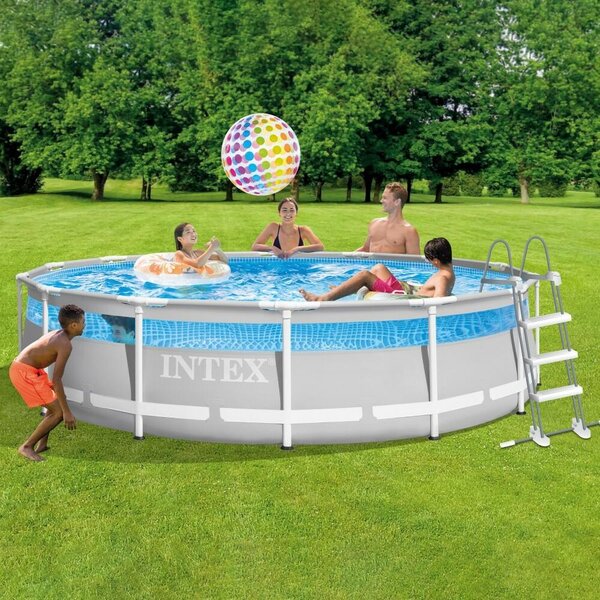 Intex_D Záhradný bazén INTEX 26722 Prism Frame Clearview Premium 427 x 107 cm 126722