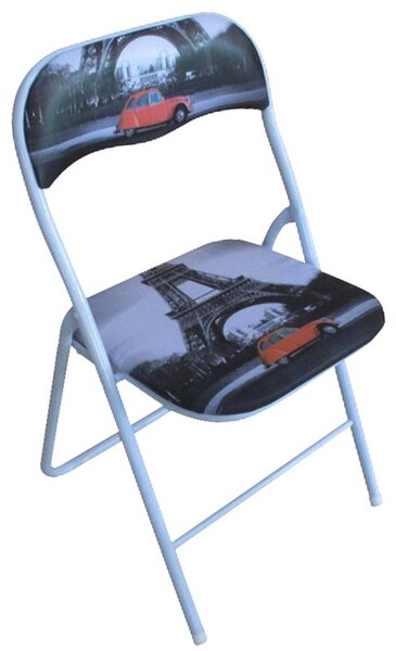 Skladacia stolička Jamos, motív Paríža