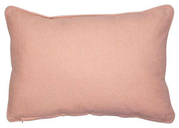 Modrý károvaný vankúš s králikmi Rabbio - 45*15*35cm - Mars & More