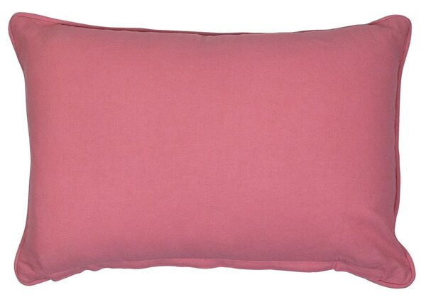 Ružový károvaný vankúš s králikmi Rabbio - 45*15*35cm - Mars & More