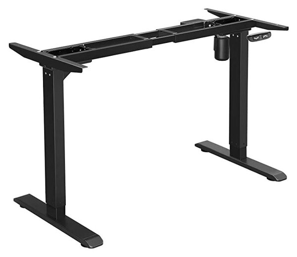 SONGMICS Nastaviteľný elektrický rám stola čierny