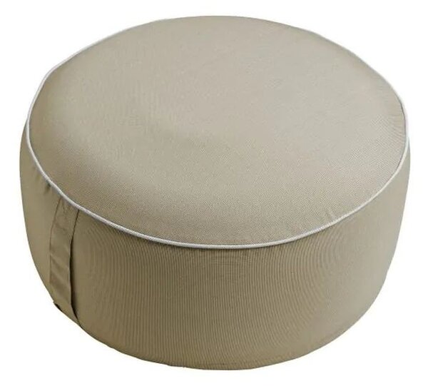 Vonkajší nafukovací puf St. Maxime Taupe - Ø 55*25 cm - Mars & More