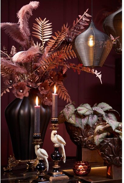 Bronzová antik kovová váza Palesa antique bronze XL - 45*14*34 cm - Light & Living