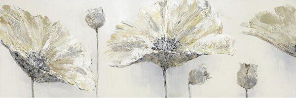 OLEJOMAĽBA, kvety, 150/55 cm Monee - Obrazy