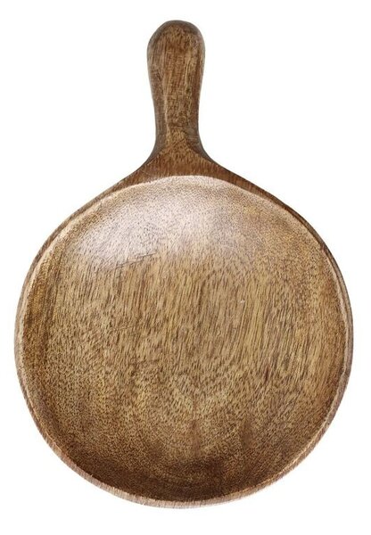 Drevený servírovací podnos s rukoväťou Tours Tray - 20*14*2 cm - Chic Antique