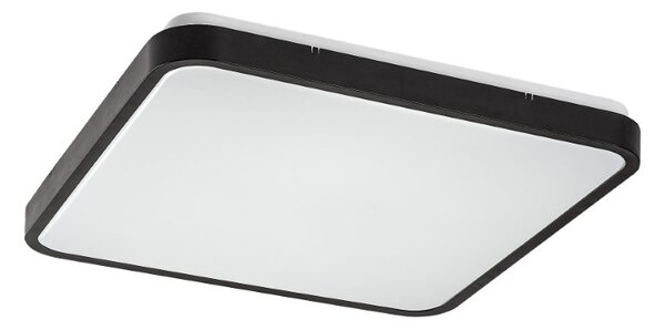 RABALUX 71434 Alenzo stropné svietidlo 420x420mm LED 36W/2300lm 3000-6000K IP44 čierna, stmievateľné, diaľkový ovládač