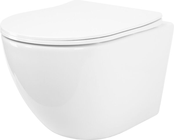 Závesná Wc Misa Rea Carlo Mini Tornado Nf White