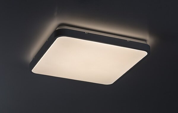 RABALUX 71424 Alenzo stropné svietidlo 420x420mm LED 36W/2350lm 3000-6000K IP44 biela, stmievateľné, diaľkový ovládač