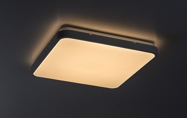 RABALUX 71424 Alenzo stropné svietidlo 420x420mm LED 36W/2350lm 3000-6000K IP44 biela, stmievateľné, diaľkový ovládač