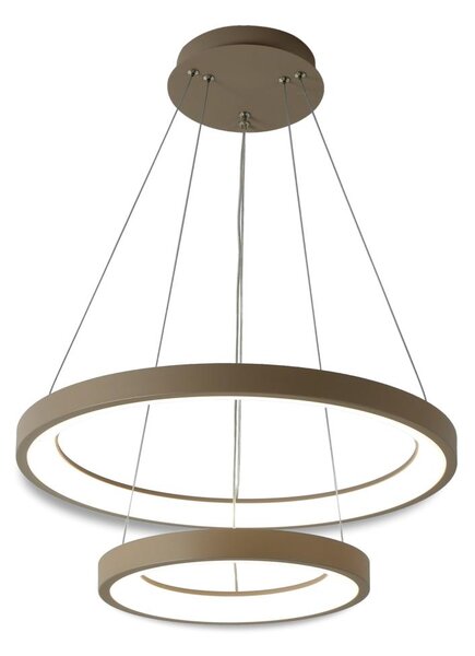BRILAGI - LED stmievateľný luster na lanku FALCON SLIM LED/68W/230V pr. 50 cm béžová + DO