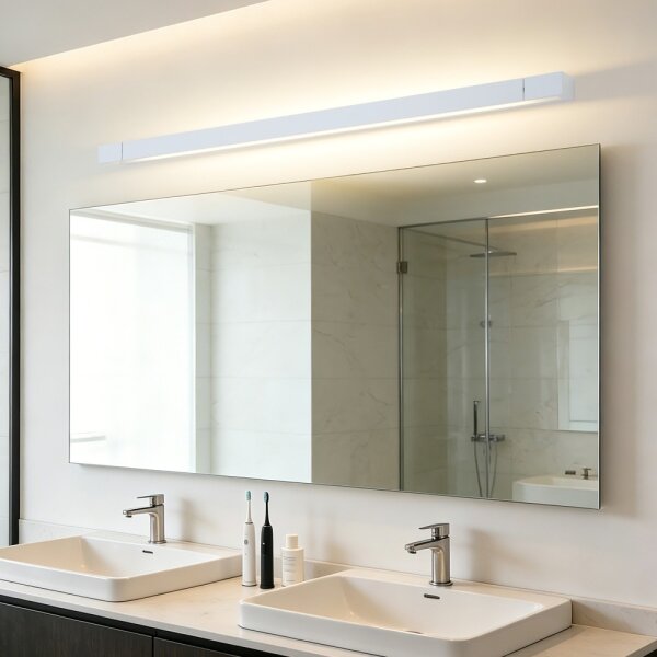 BRILAGI - LED osvetlenie kúpeľňového zrkadla AQUA LINE LED/28W/230V 100 cm IP44 biela