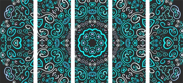 5-dielny obraz Mandala lásky