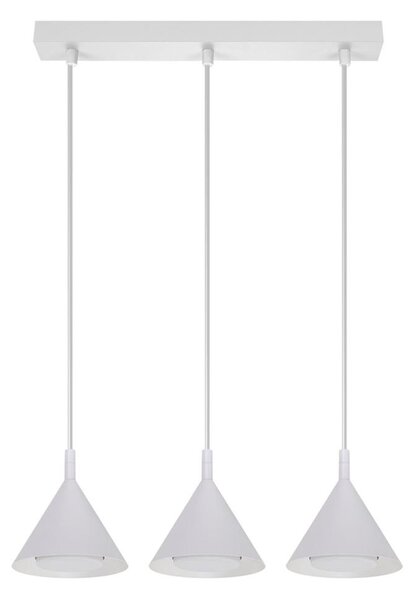 BRILAGI - LED Luster na lanku CONE TRIPLE 3xGX53/15W/230V biela