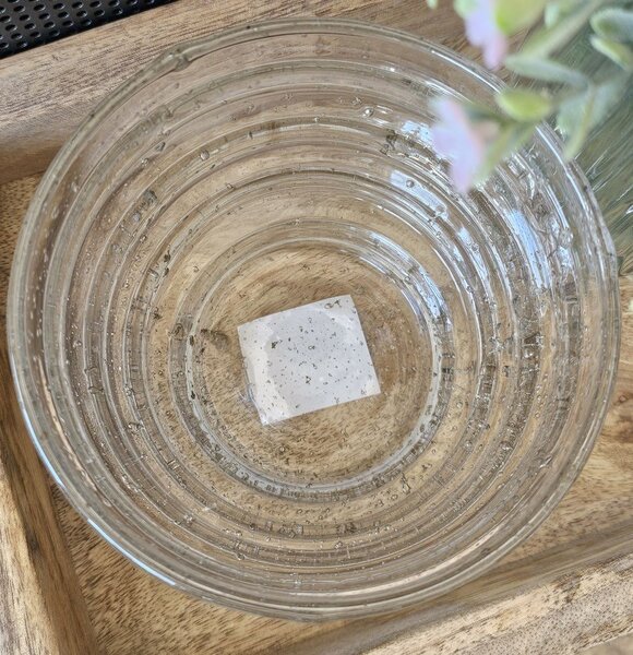 Číry sklenený svietnik Bellary stone - Ø 12*10 cm - Light & Living