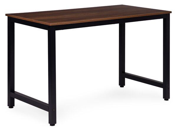ModernHome Písací stôl 120x60 cm tmavý orech ModernHome