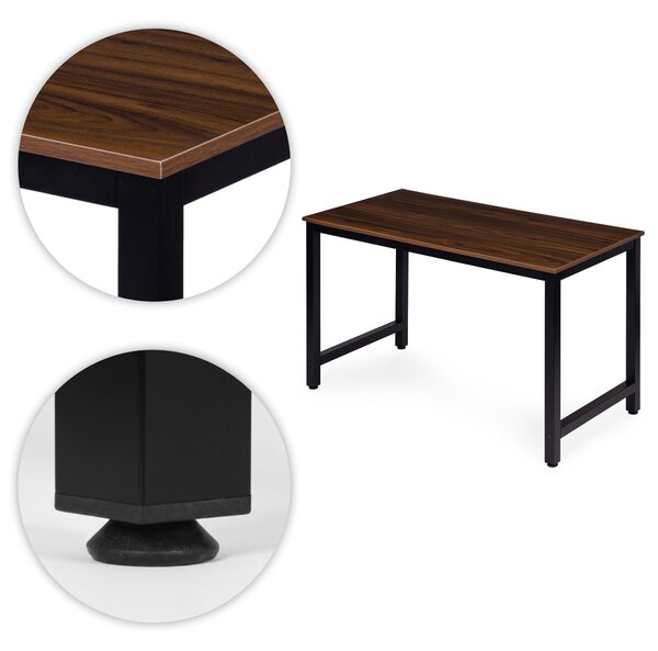 ModernHome Písací stôl 120x60 cm tmavý orech ModernHome