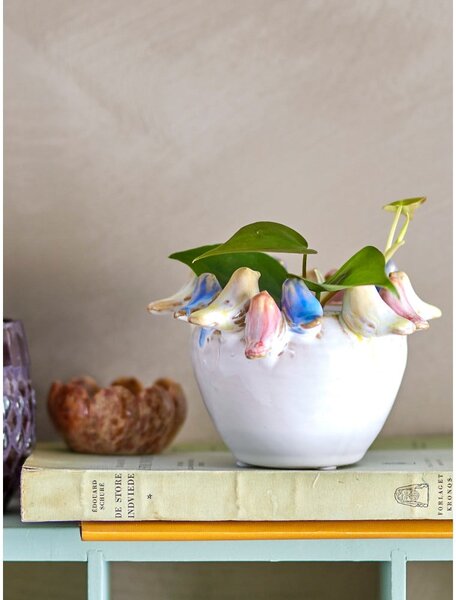 Kameninový obal na kvetináč ø 6 cm Eanna – Bloomingville