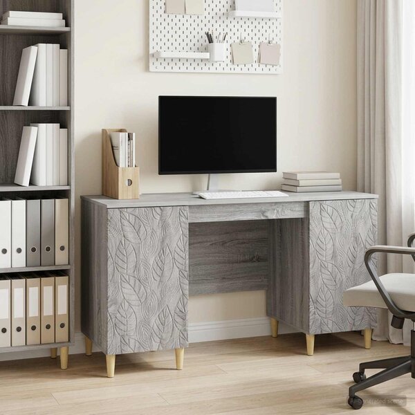 Maison Exclusive – Písací stôl, farba Sonoma, rozmer 142,5 x 50 x 75 cm, materiál: drevovláknitá doska