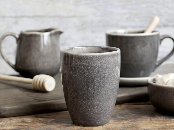 Granitový kameninový hrnček Calais - 8*10 cm / 390 ml - Chic Antique