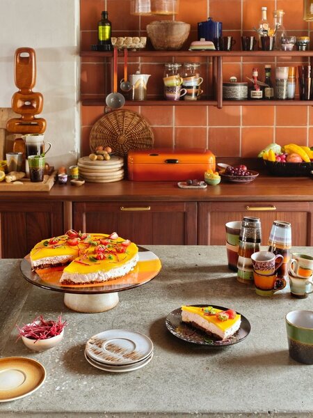 Set 4ks retro hrnček na kávu Espresso 70s Polaris - Ø 5,8 * 8cm / 80ml - HKLIVING