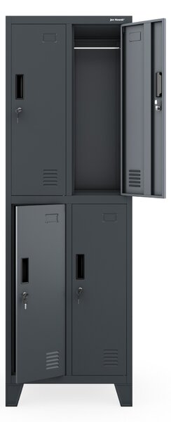 Pracovná šatníková skriňa BHP BARTEK 2 Plus 559 x 1720 x 450 mm