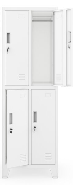 Pracovná šatníková skriňa BHP BARTEK 2 Plus 559 x 1720 x 450 mm