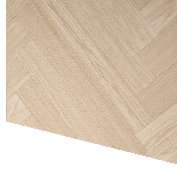 Posteľ svetlohnedá rám postele z MDF 180 x 200 cm s úložným priestorom minimalistický škandinávsky štýl