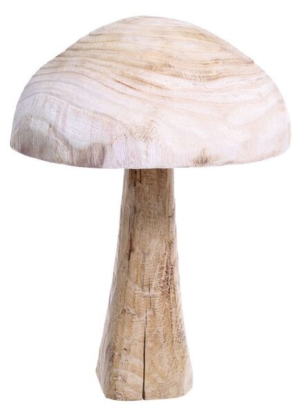 Prírodné drevená dekorácia huba Mushroom - Ø 30*40 cm - Chic Antique