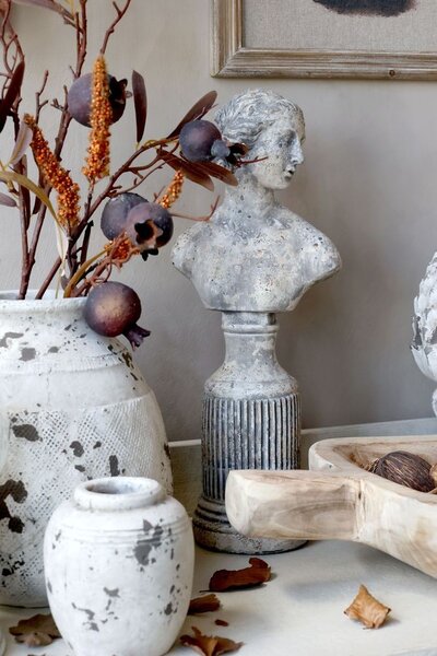 Dekorácia jesennej kytice Fleur - 43 cm - Chic Antique