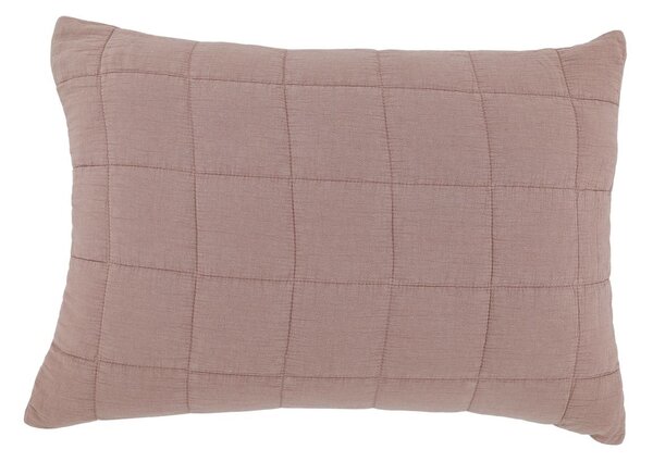 Ružová obliečka na vankúš s opraným vzhľadom Aix Vintage Quilt - 60*40 cm - Chic Antique