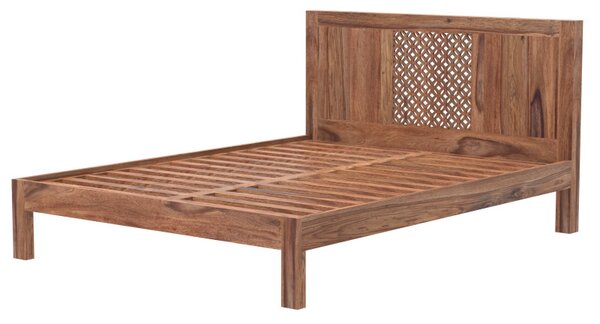 Posteľ Mira 160x200 indický masív palisander