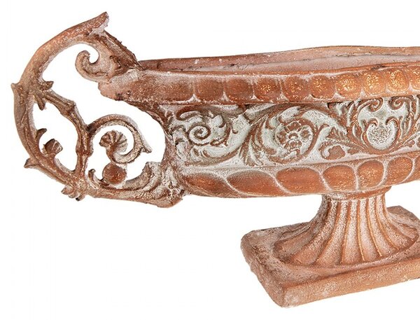 Planter 81x19x36 Cm Brown Ceramic Material - 81*19*36 cm - Clayre & Eef